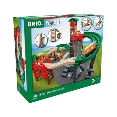 BRIO World - Großes Lagerhaus-Set mit Aufzug