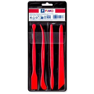 STAEDTLER Modellierwerkzeug rot 4er Set