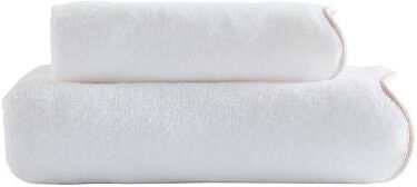 Ellie Scalloped Towels - Linen, Hand Towel - Ballard Designs