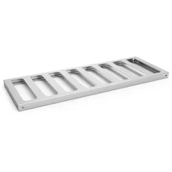 FRICOSMOS-Regal zur Flaschenlagerung 800x300x1,5 mm. Platz für 8 Flaschen.