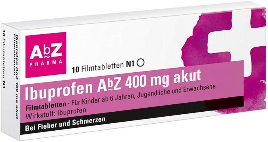 Ibuprofen AbZ 400 mg akut