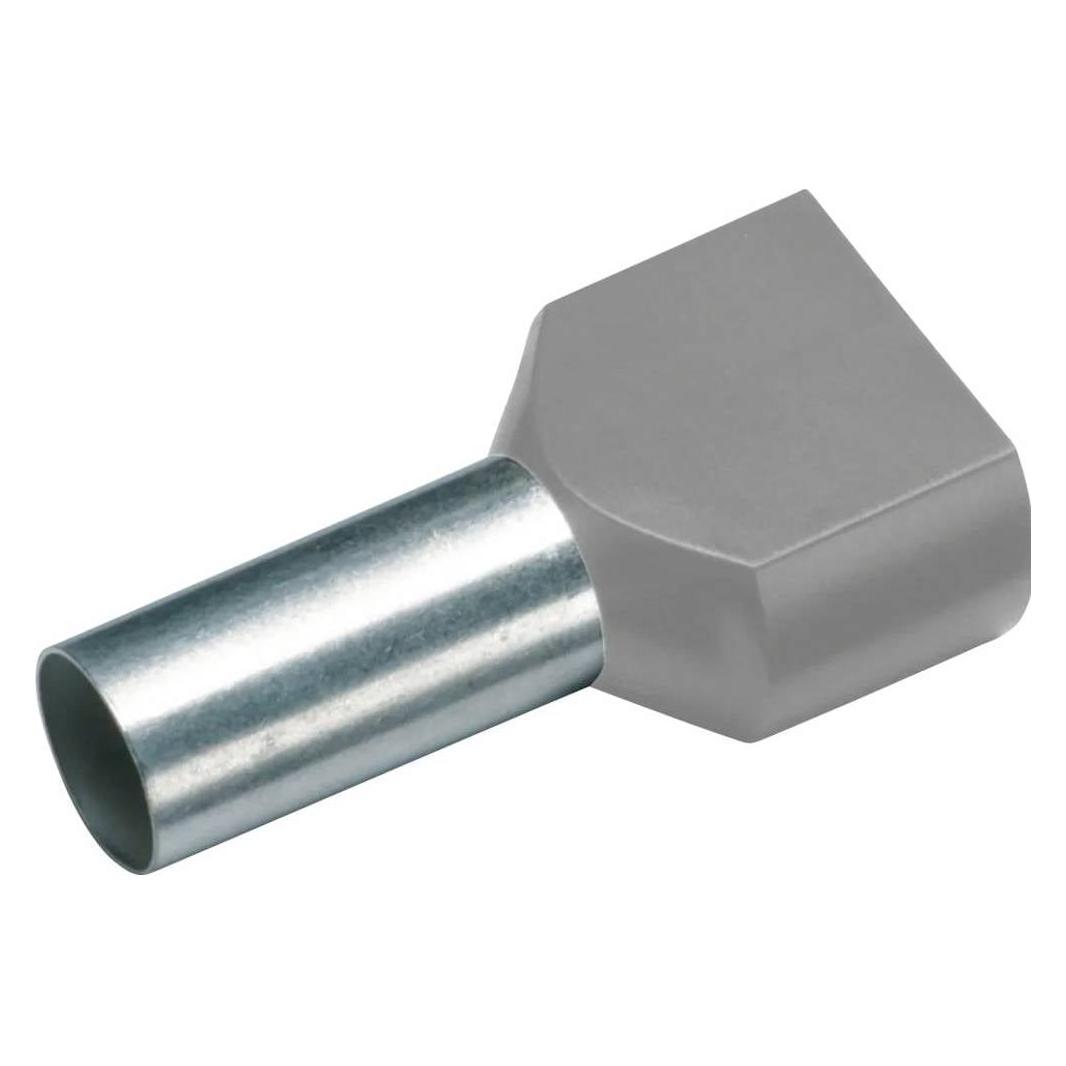Cimco 187713 Zwillings-Aderendhülse 10 mm² Teilisoliert Rot 100 St. (187713)
