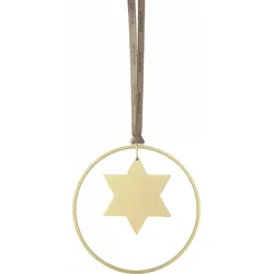 Kitai Weihnachtsbaumschmuck Sterne, gold, 4 St.