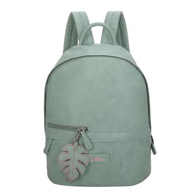Rucksack FRITZI AUS PREUSSEN "Hoja Fritzi07", Damen, Gr. onesize, leaf, 58% Polyester, 42% Polyurethan, unifarben, Rucksäcke Rucksack, mit Anhänger in Blätterform