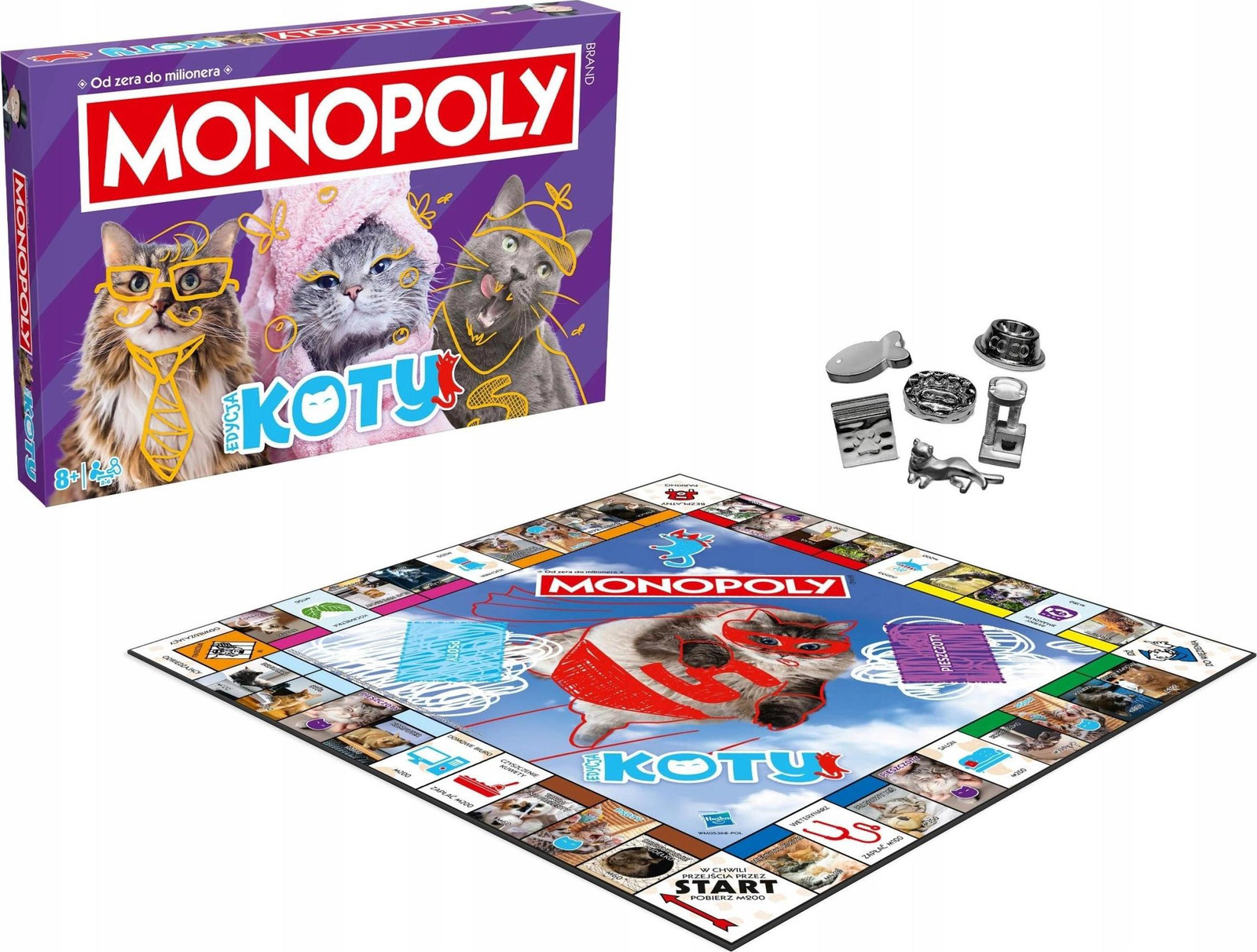 Winning Moves Monopoly Katten 2025