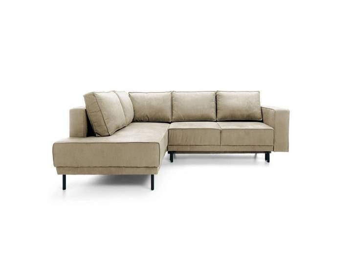 ECKSOFA Rodario Beige Velours
