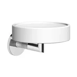 Gessi Anello, Seifenablage weiß matt zur Wandmontage, 63701713, Farbe: Messing Antik