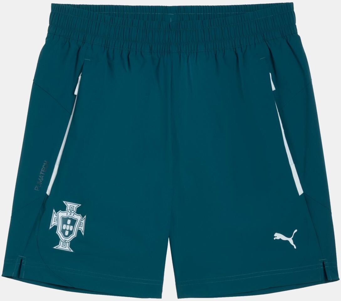 Puma Pantalones cortos TECH de Hombre Selección de Portugal .  (XL) Verde