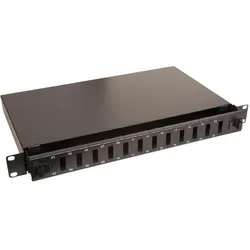 Lanview patch-panel - 1U - 19", Server Zubehör, Schwarz