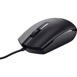 Trust Maus mit Kabel Maus USB Optisch Mehrfarbig 3 Tasten 1200 dpi Maustasten 24271