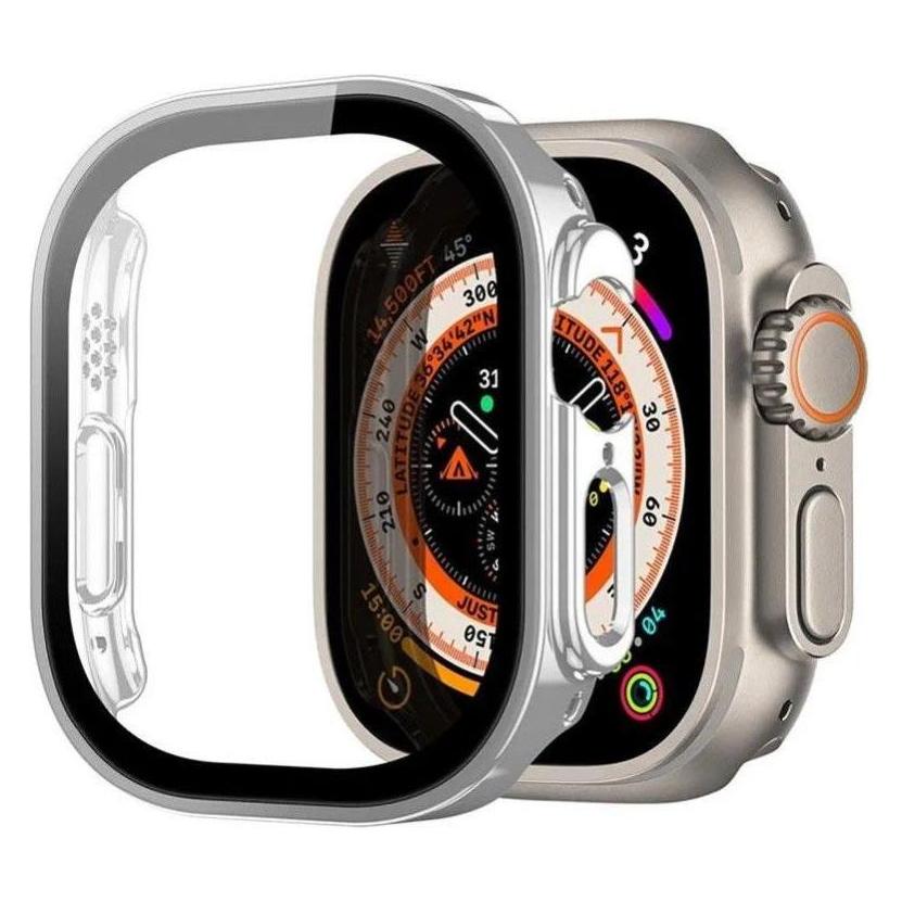 Dux Ducis Hamo case for Apple Watch Ultra 49 mm metallic smartwatch case silver (1534493472)