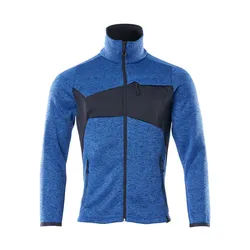 Strickjacke "ACCELERATE" - XS - azurblau/schwarzblau
