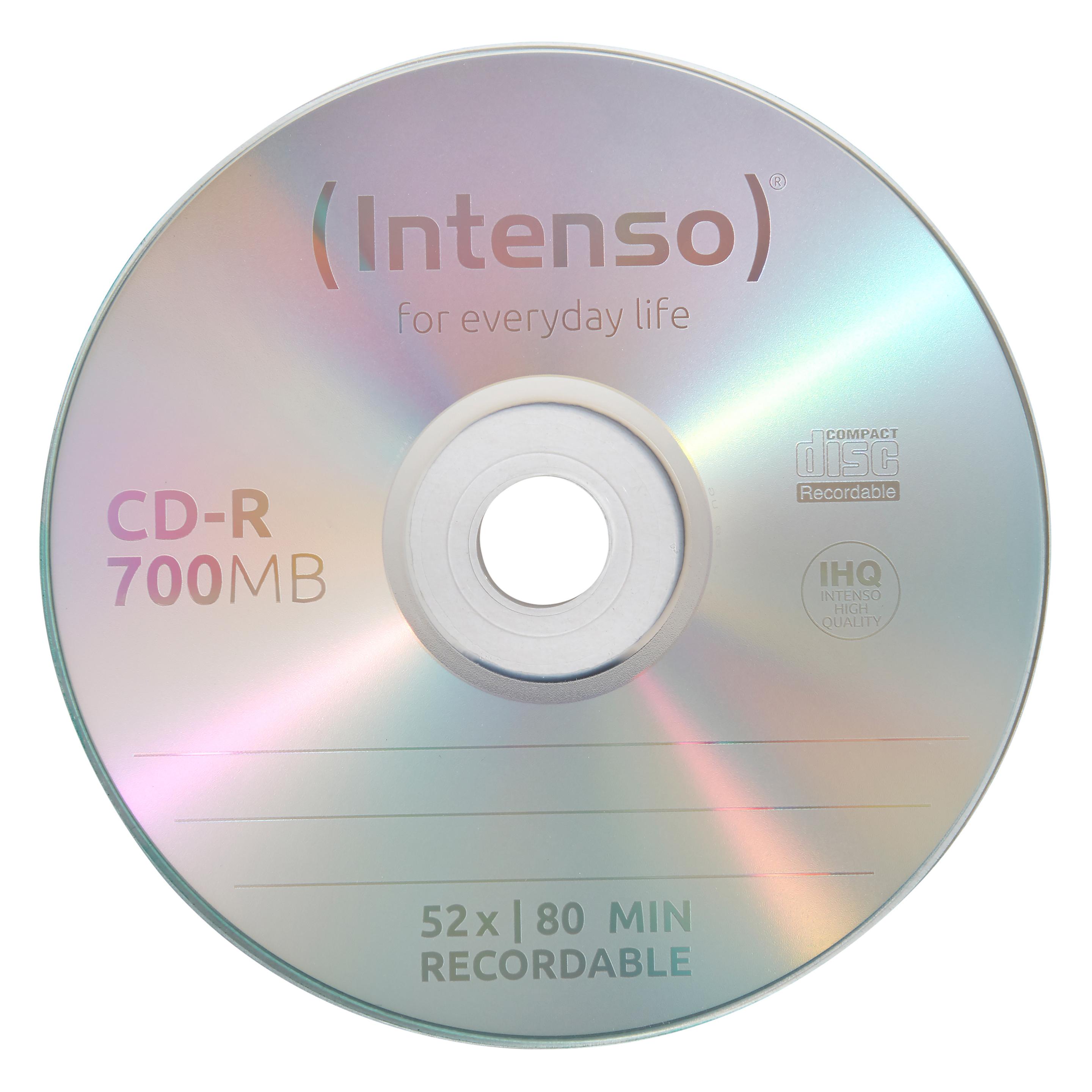 Intenso CD-R 80min/700MB (10x) (1001622)