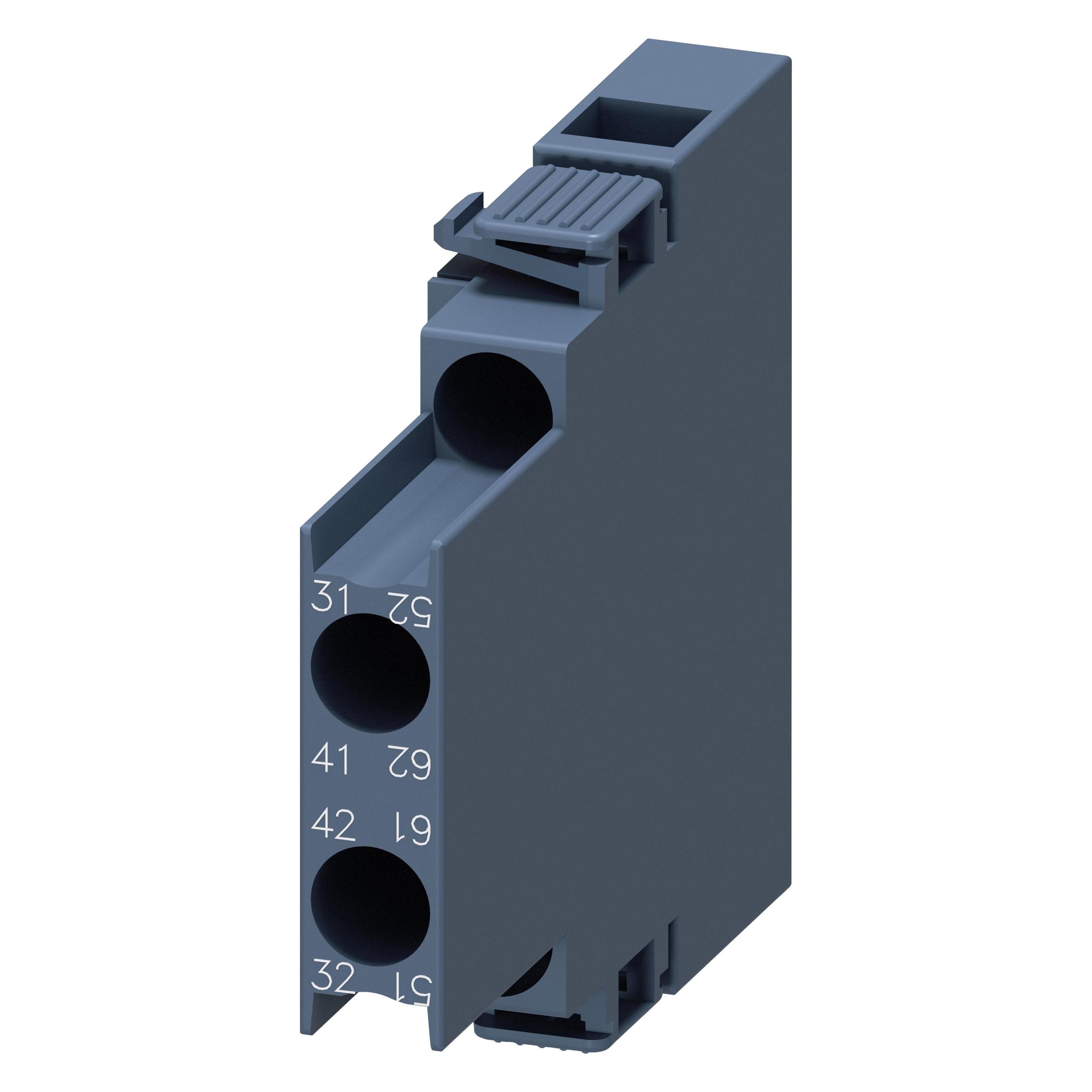 Siemens Lateral Aux block,2NCfor motor contactor (3RH2921-1DA02)