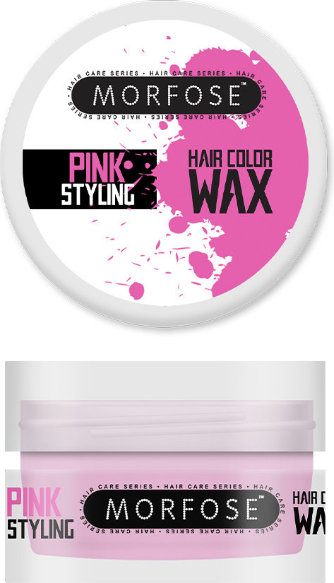 Morfose Color Hair Wax Pink 100 ml MF-1784