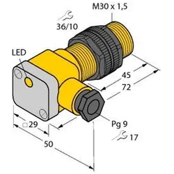 Turck Sensor NI15-P30SK-Y1X