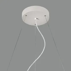 ACB Abhänge-Kit für Deckenleuchte LISBOA 40, 3-fach, inkl. Befestigungen, Kabel transparent, 250cm, On-Off / TRIAC, weiß ACB-81CON38514B