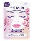 Loua Masque Visage en Tissu Teint Éclat - Sachet 1 masque tissu