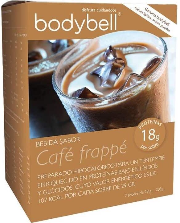 BodyBell Bebida Sabor Café Frappé 7 X18 g