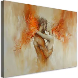 WANDBILD love act lovers beige