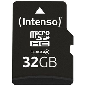 Intenso Micro-SD-Karte 3403480, 32GB, bis 20 MB/s, SDHC