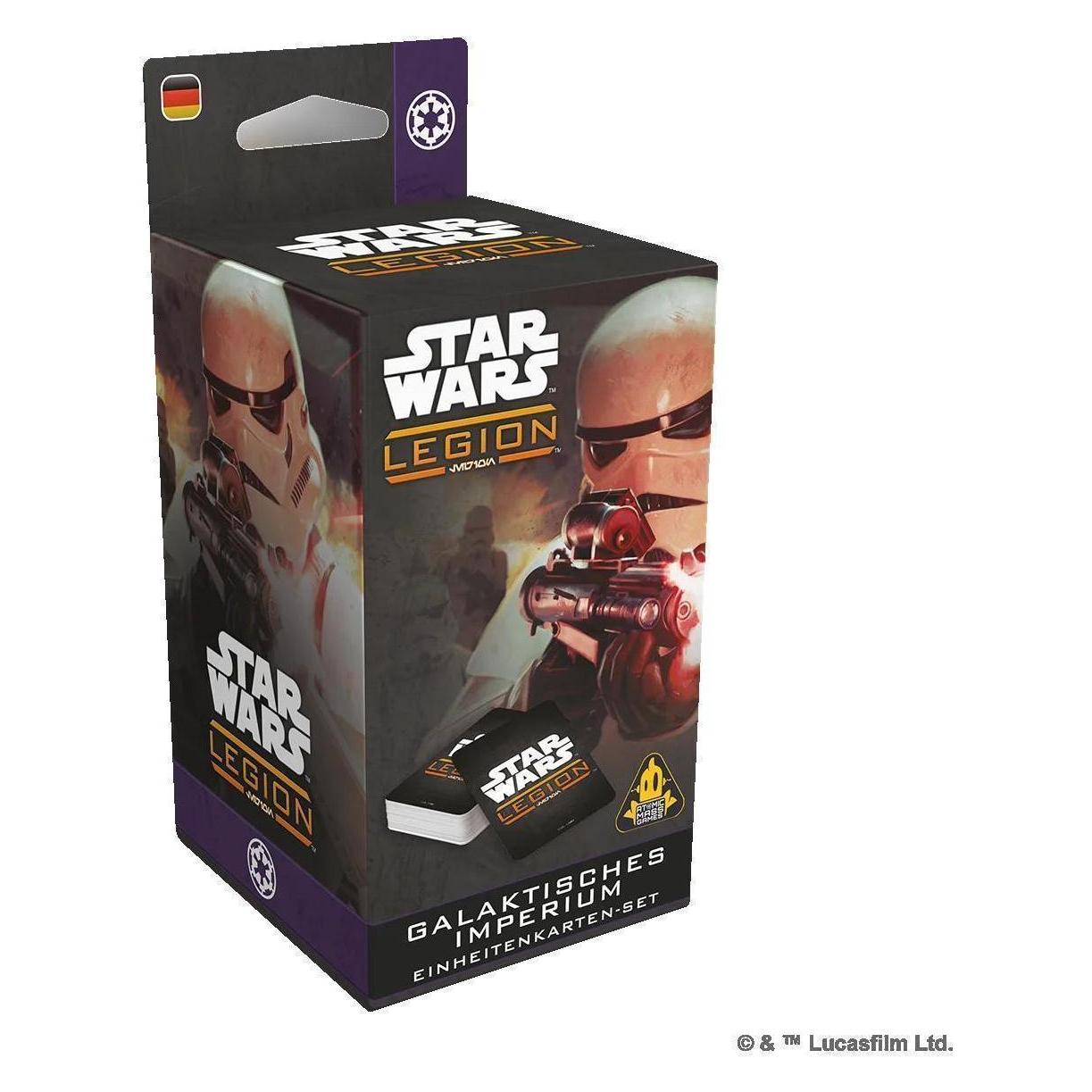 Atomic Mass Games Star Wars: Legion - Galaktisches Imperium Einheitenkarten-Set (AMGD1220)