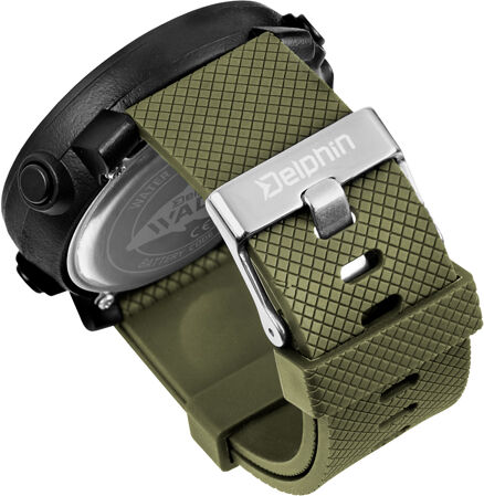 Montre digitale Delphin WADER Gray, Silver