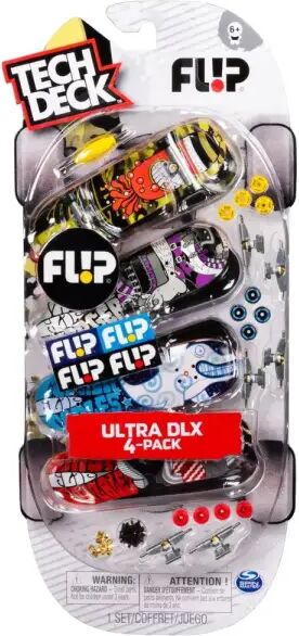 Tech Deck Assorted Multipack Fingerboards 4 Stk. (Schwarz)