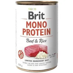 BRIT Mono Protein Beef & Rice 400g