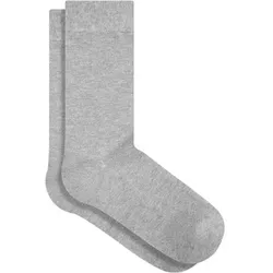 Albero Natur Unisex Socke grau-melange 35-38