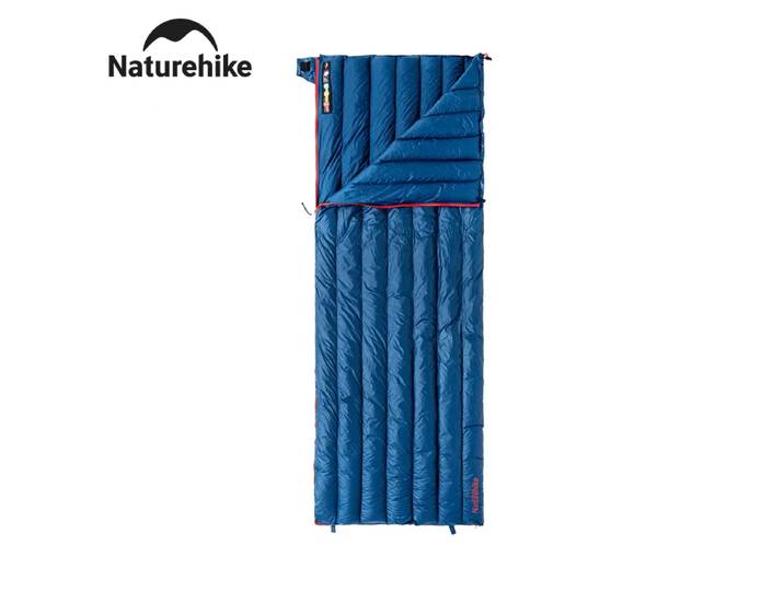 Sac de couchage Naturehike CW280 ultraléger en duvet de canard pour la nuit en plein air, le camping, la randonnée, les voyages, pour rester au chaud et léger
