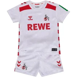 hummel 1. FC Köln Heim Baby-Minikit 2024/25 9402 - white/true red 92