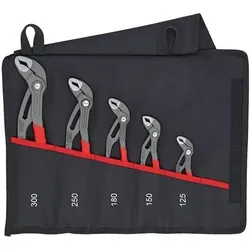 Knipex Zangensatz Cobra®-Set Inh.5-tlg.grau atram.Rolltasche