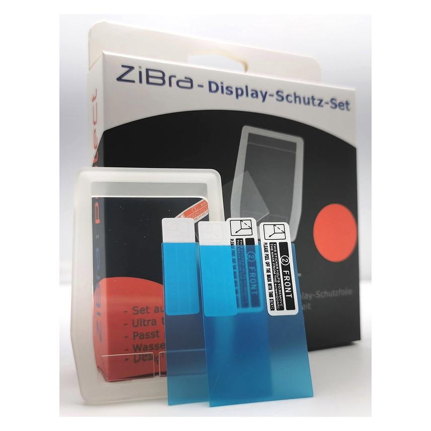 ZiBra Displayschutz Set mit Schutzhülle passend für Bosch KIOX (Passt nicht für KIOX 300) (ZB003)