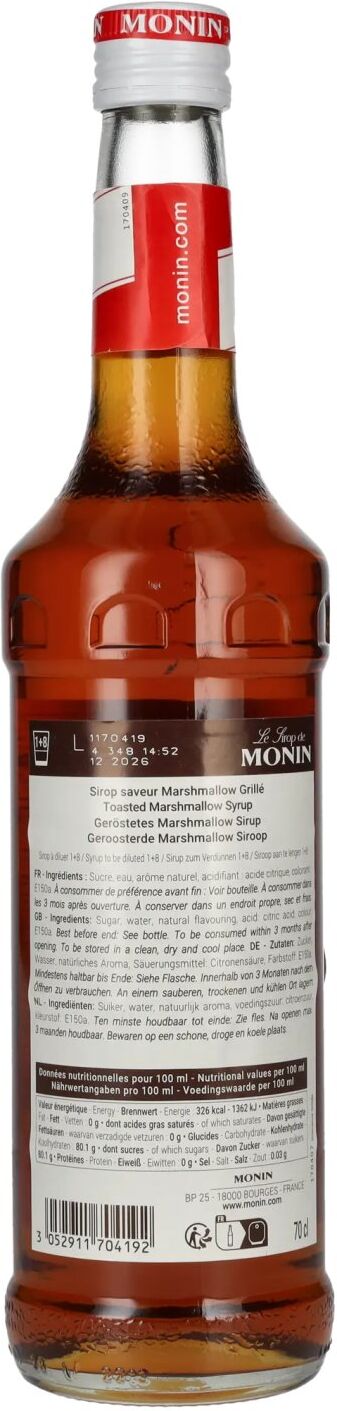 Le Sirop de Monin GERÖSTETES MARSHMALLOW 0,7l