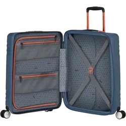 American Tourister HELLO CABIN SPINNER 55/20 EXP COATED, Koffer, Blau