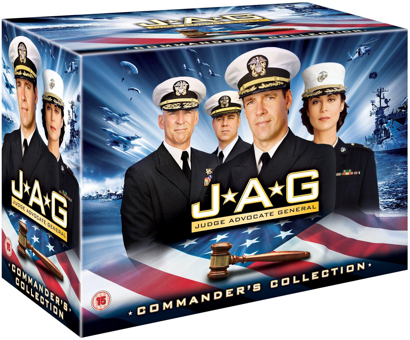 JAG Complete serie seizoenen 1-10 Selius