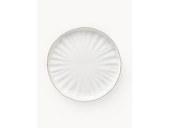 Assiettes plates en porcelaine Sali, 2 pièces
