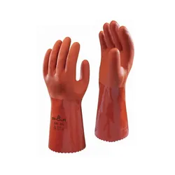 Orange Showa Handschuhe - Gr. XL