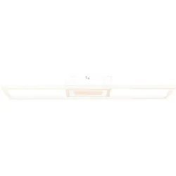 BRILLIANT BESSON LED Deckenleuchte 75 cm Metall / Kunststoff Weiß, G99369/05