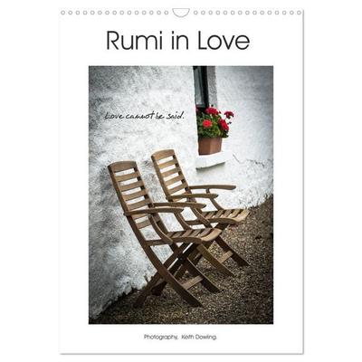 Rumi in Love (Wall Calendar 2026 DIN A3 portrait), CALVENDO 12 Month Wall Calendar