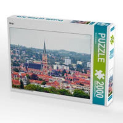 CALVENDO Puzzle Graz 2000 Teile Lege-Größe 90 x 67 cm Foto-Puzzle Bild von Nina Schwarze