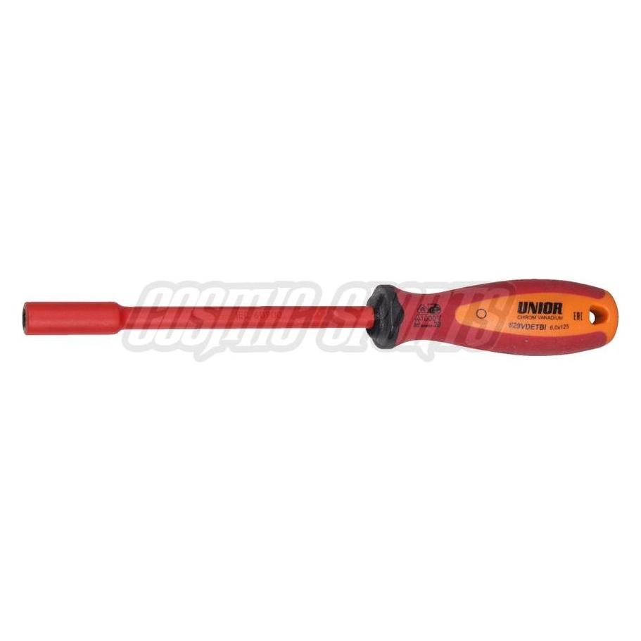 Unior 629VDETBI Steckschlüssel VDE, 10mm, red (40087723)
