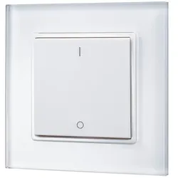 SIGOR Funk-Wand-Fernbedienung KS-SIG-CONTROL_1, ohne Einbau, Taster, 1 Kanal DIM SIG-9050501