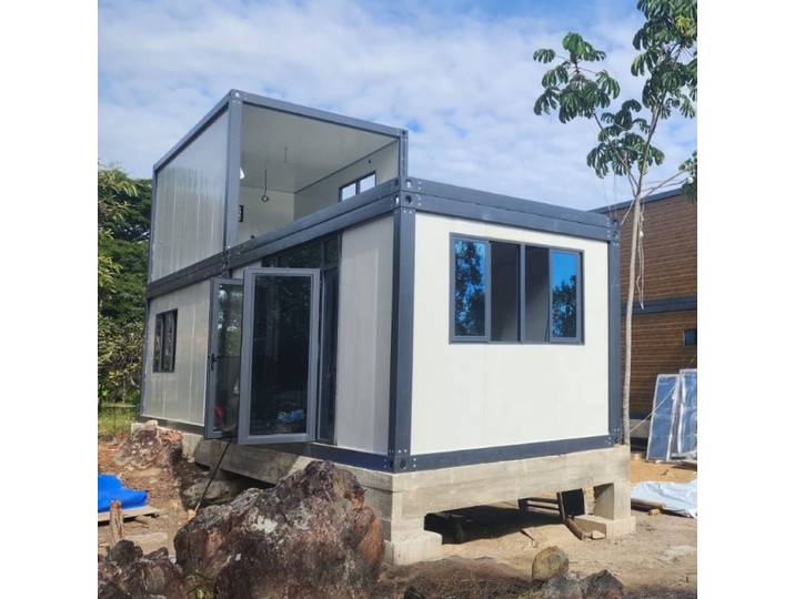 Conteneur modulaire maison préfabriquée chambre pliante 2 3 chambre Design conteneur extensible maison jardin chambres cabines entrepôt grange
