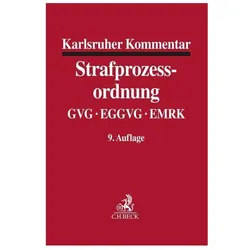 Karlsruher Kommentar zur Strafprozessor, Fachbücher