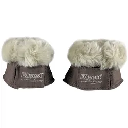 EQuest Hufglocke Melange speziell für Mini-Shettys, 2er Set - Mocha