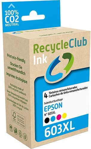 Recycleclub Pack Tinteiro  Epson 603XL - 4 Uni.