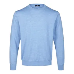 Rundhals-Pullover Peter Hahn blau, 58
