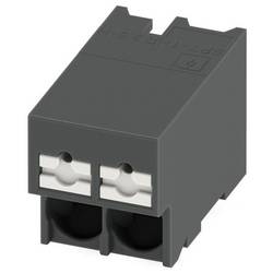 Phoenix Contact 1135280 Leiterplattenklemme 4 mm² Polzahl 2 Schwarz 125 St. Tape